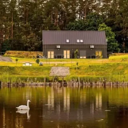 Home, Bedroom With Bathtub, Jacuzzi Kościerzyna