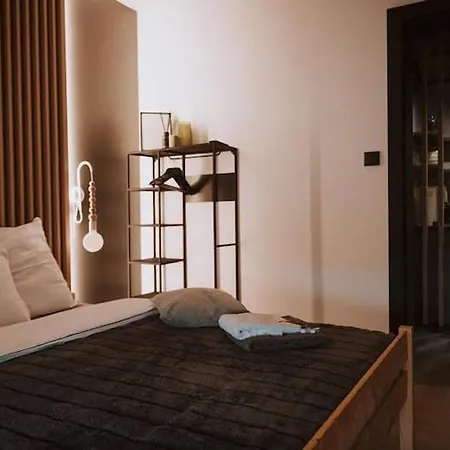 Home, Bedroom With Bathtub, Jacuzzi Koscierzyna
